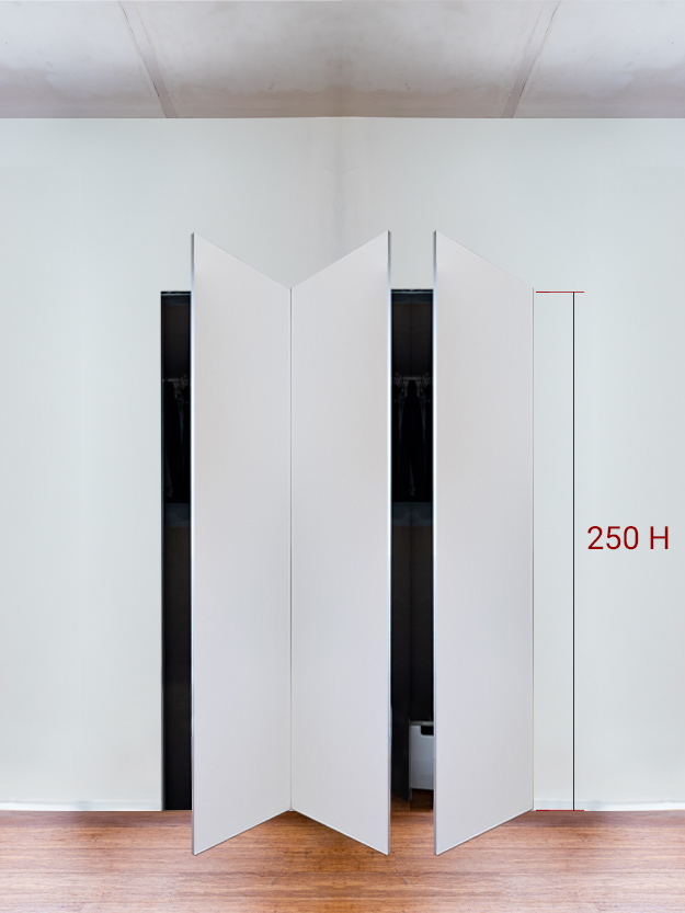 3 vantaux 250H