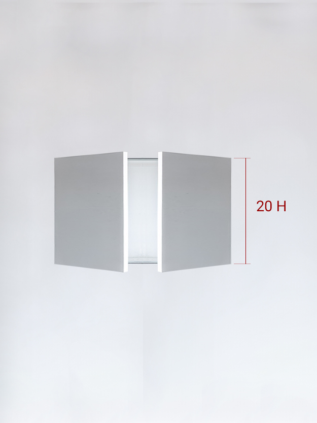 2 vantaux 20H