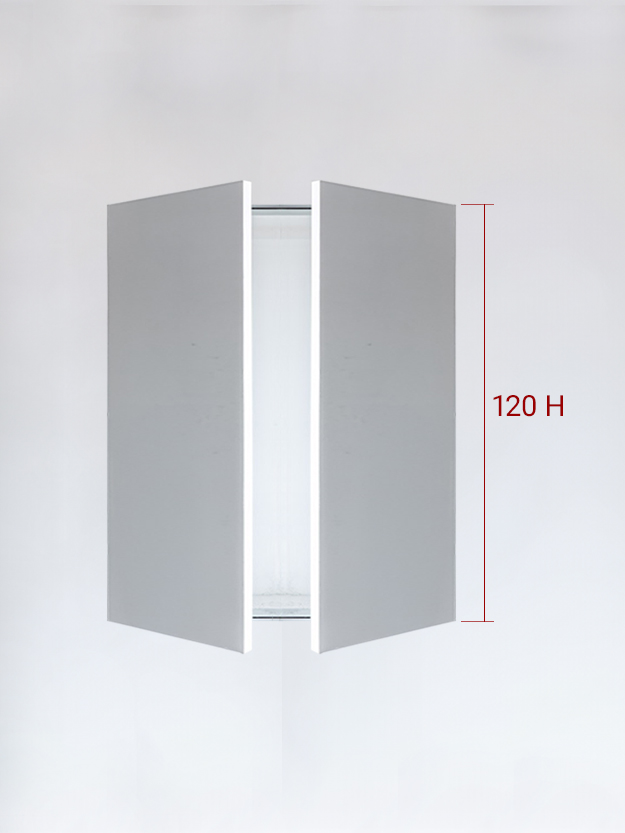 2 vantaux 120H