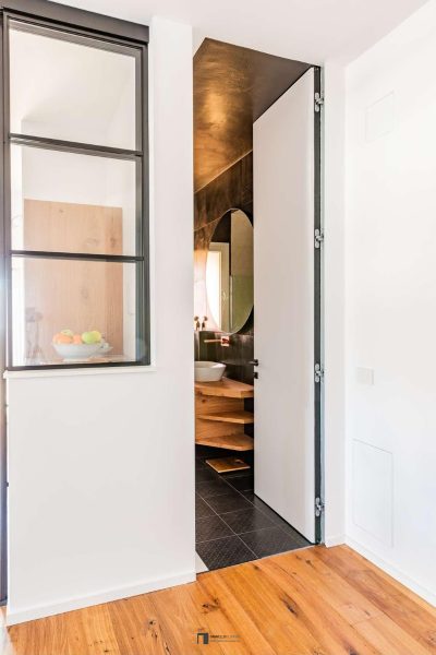 Portes invisibles toute hauteur